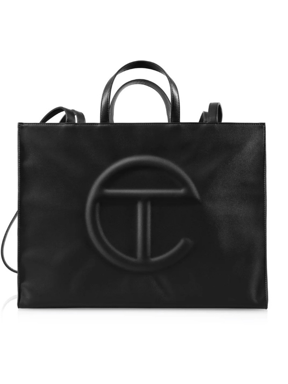 Telfar Large Shopping Bag - Black